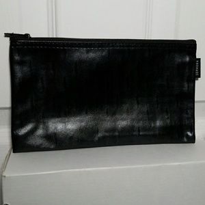 Sephora black cosmetic bag
